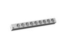 BACHMANN Prise multiple, 9x sans interrupteur, 2 m