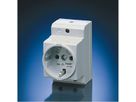 Modules de distribution de courant SCHROFF selon DIN 43880, Prise 2P+T 250 V, 16 A