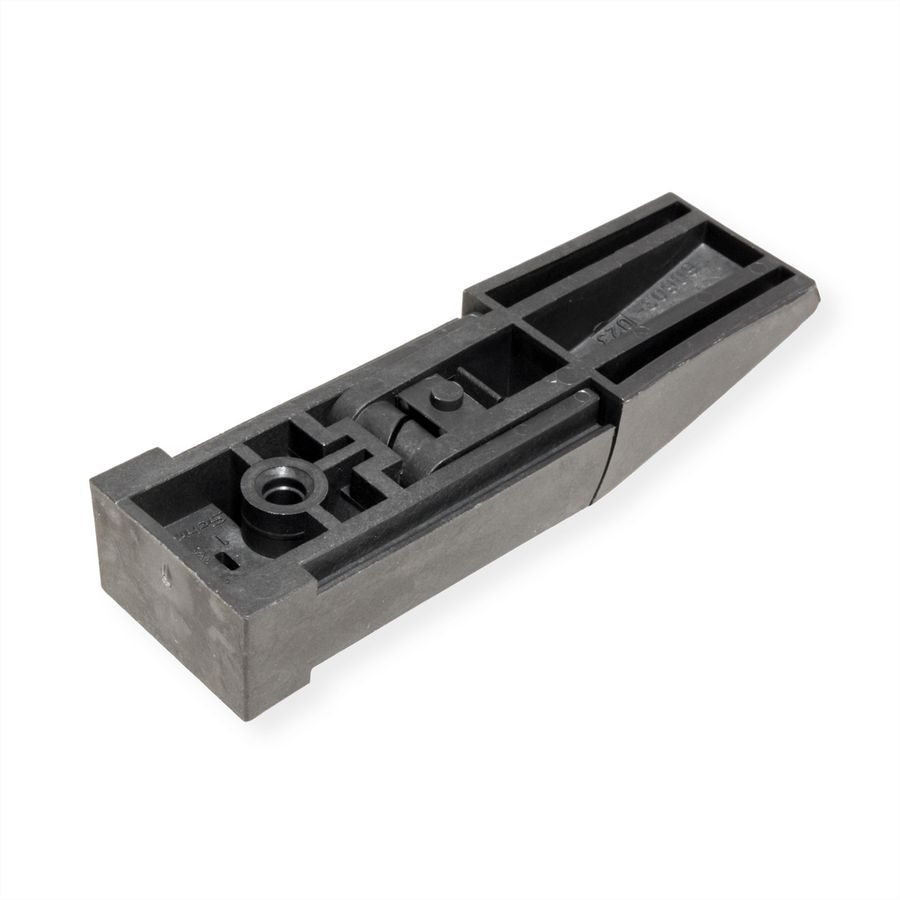 SCHROFF Pied basculant pour châssis, plastique, RAL 7016