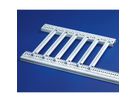 Accessoire pour rail de guidage SCHROFF pour circuits imprimés lourds, extra-fort, aluminium, 280 mm, largeur de rainure 2 mm, argent