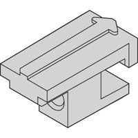 Unité enfichable SCHROFF de type cadre, fixation de panneau arrière, 5 paires
