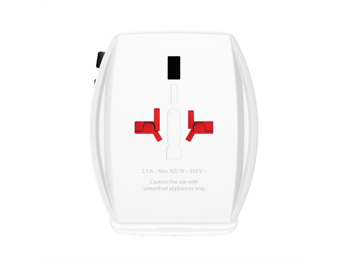 SKROSS MUV AC30PD White Adaptateur de voyage, monde