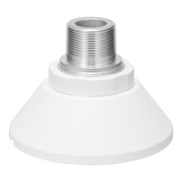 I-PRO WV-QSR506M-W Support, Support de montage Mâle/ISO