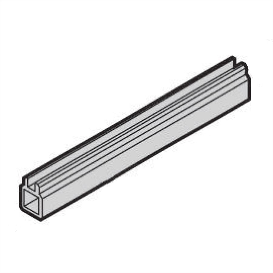 SCHROFF Rail de guidage en plusieurs parties, pièce intermédiaire, profilé aluminium, 160 mm, largeur de rainure 2,5 mm, argent, 10 pièces