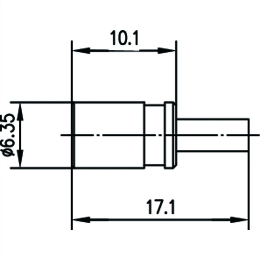 TELEGÄRTNER Prise femelle SMB G7 (RG-316/U) sertir/sertir