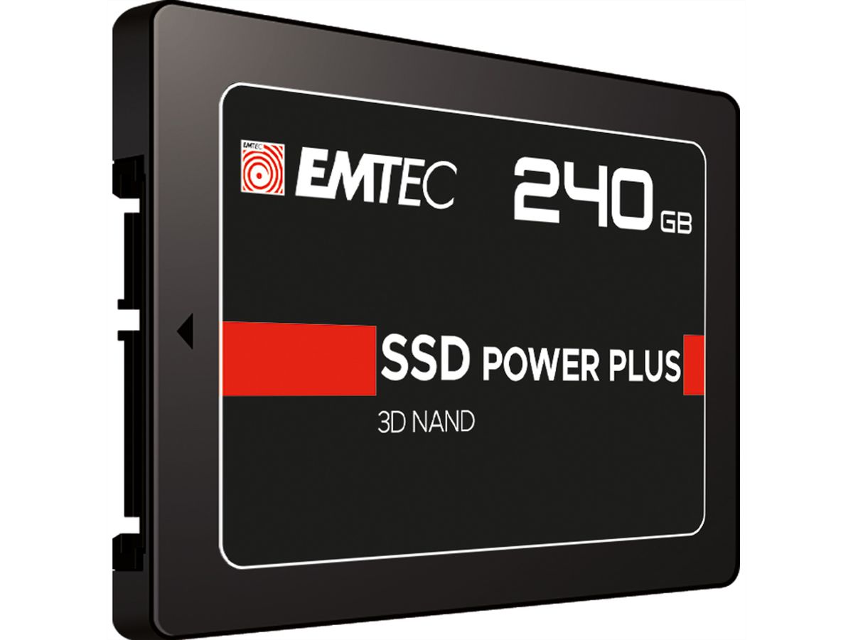 EMTEC SSD interne X150 240GB, SSD Power Plus, 2.5", SATA III 6GB/s