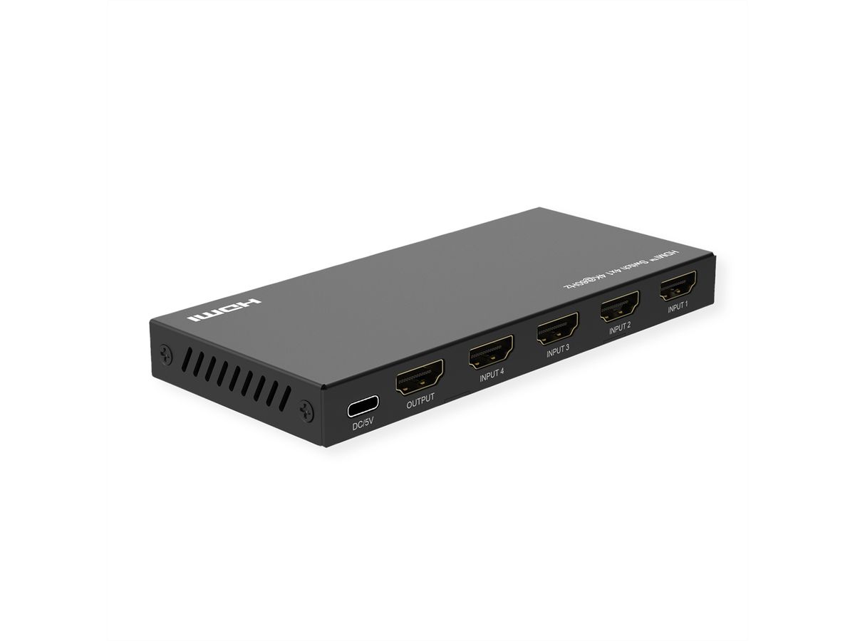 ROLINE Switch HDMI 4K 4 ports
