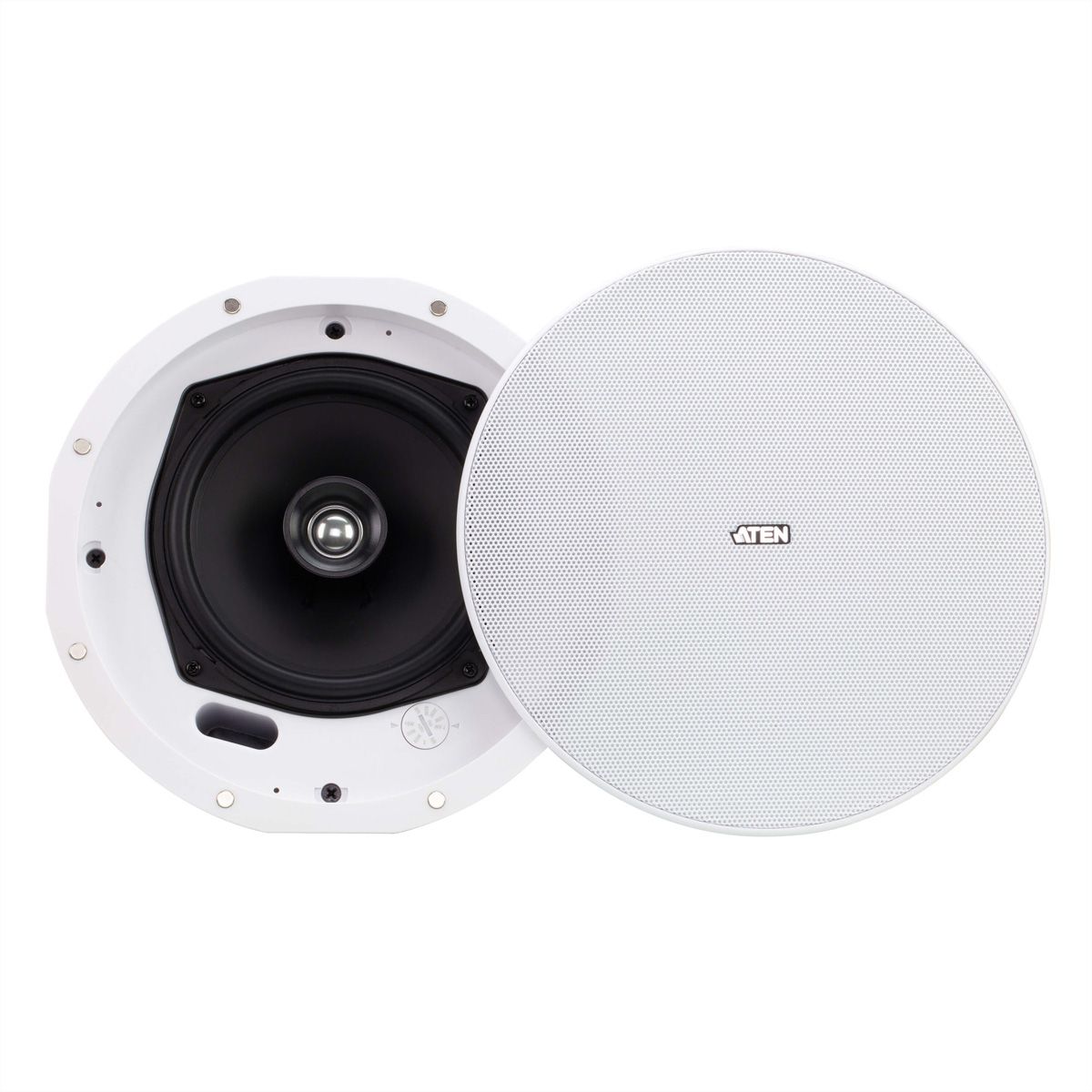 ATEN AS106 Haut-parleur de plafond coaxial de 6,5 pouces