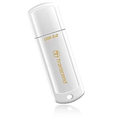 Transcend JetFlash elite 730 32GB USB 3.0 lecteur USB flash 32 Go USB Type-A 3.2 Gen 1 (3.1 Gen 1) Blanc