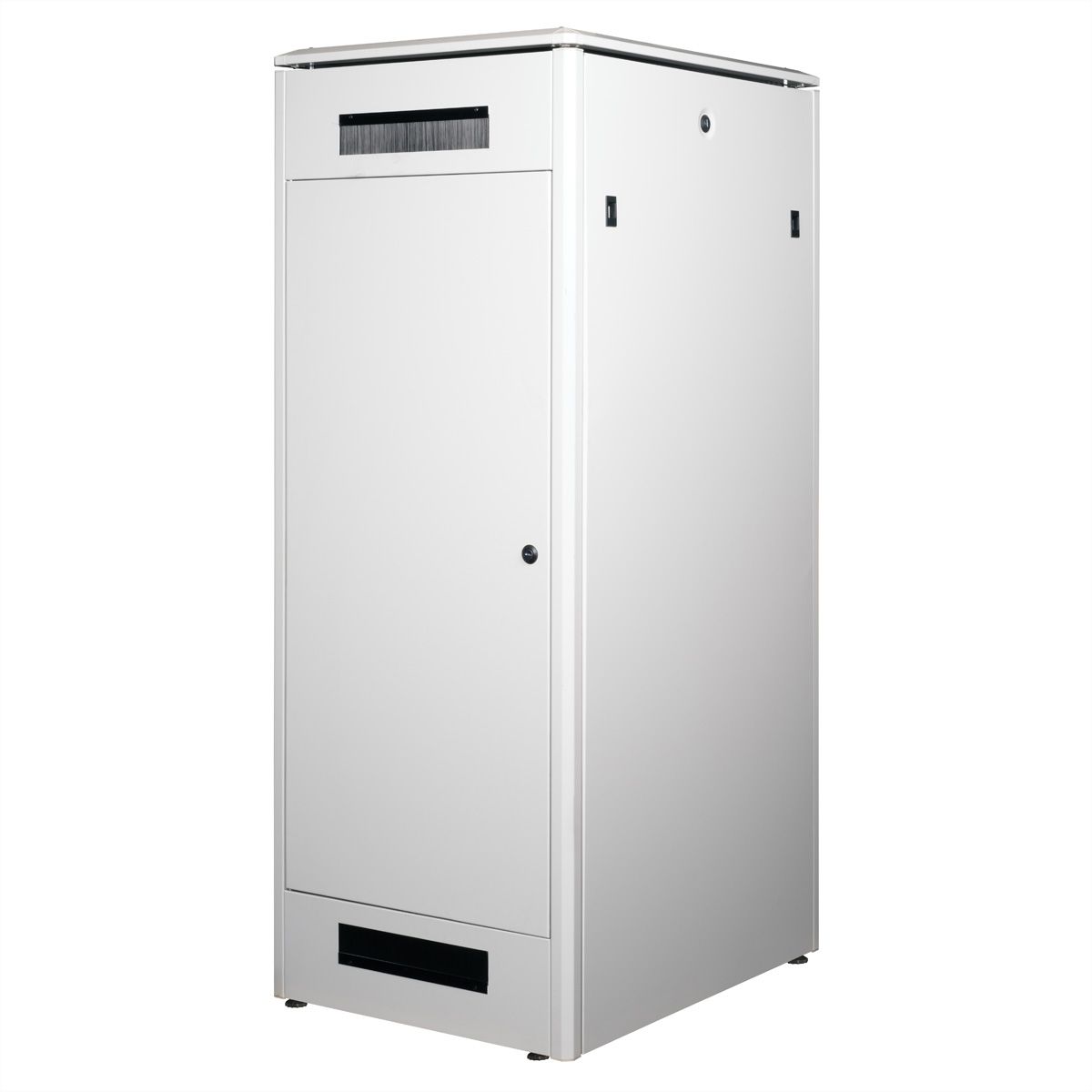 ROLINE 19" Baie réseau Pro 32U, 600x800 LxP Porte verre gris
