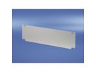 Face avant Inpac SCHROFF, avec charnières en bas, 6 U, 2,5 mm, alu, anodisé, bords non traités