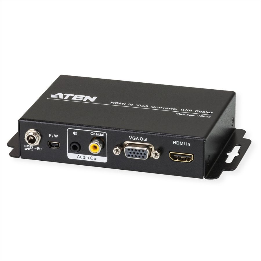 ATEN VC812 Convertisseur HDMI-VGA avec convertisseur de format d'image