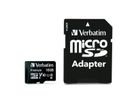 VERBATIM Micro SDHC 16 Go, Classe 10 avec adaptateur