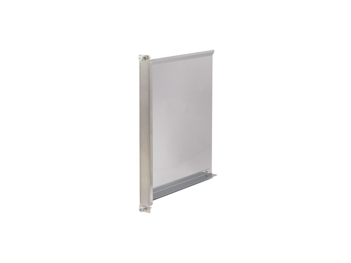 Déflecteur d'air AdvancedTCA SCHROFF 280 mm, avec déflecteur d'air, acier inoxydable, 8 U, 6 HP