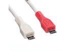 VALUE Câble chargeur USB 2.0, Micro B - Micro B, M/M, 0,3m