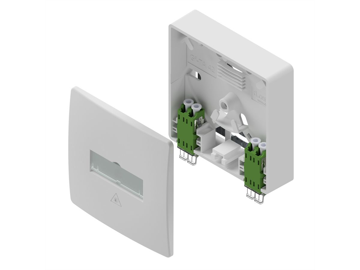 d.center® Gf-TA 42, équipée en partie avec 2 connecteurs LCD/APC