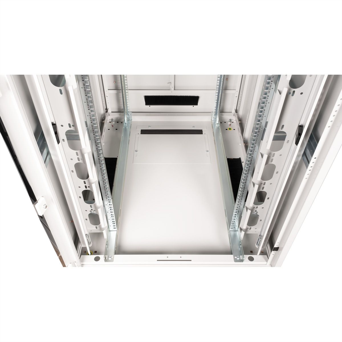 ROLINE 19" Baie réseau Pro 26U, 800x1000 LxP Porte verre gris
