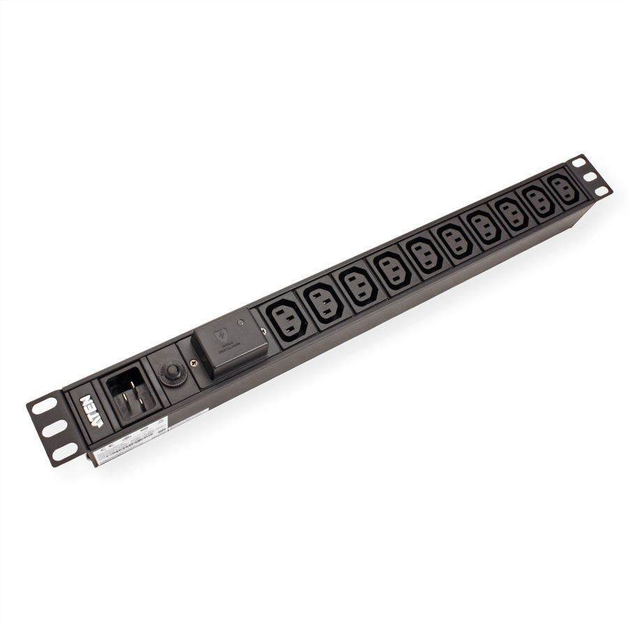 ATEN PE0210SG PDU de base 1U, 16A, 10 ports