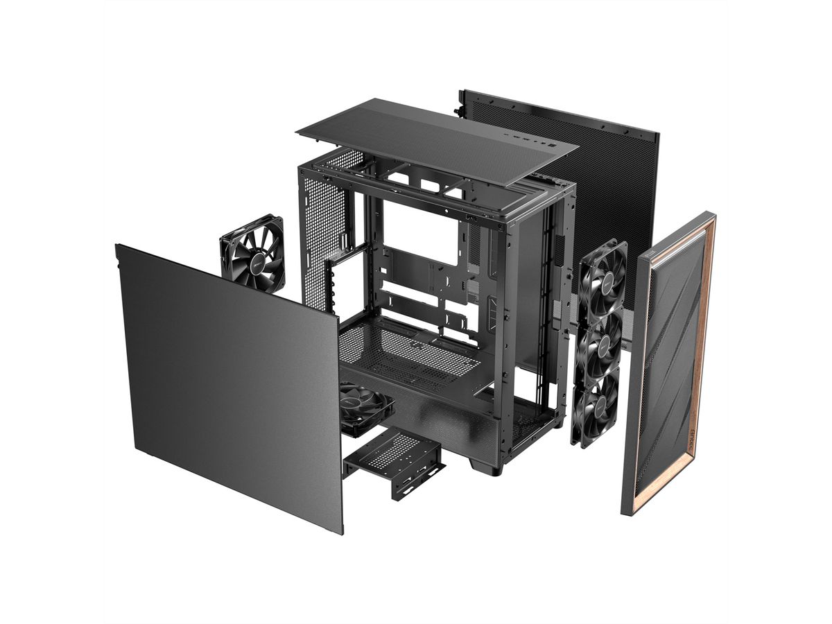 ANTEC Flux SE Boîtier PC ATX Midi Tower, noir