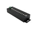 EXSYS EX-1170HMVS Hub métal USB 2.0, 10 ports, protection de surtension 15KV