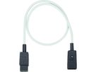 BACHMANN Rallonge H05VV-F3G1,5, gris, C20M - C19F 0,5m