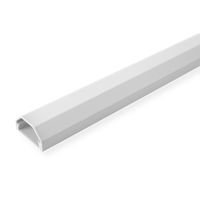 ROLINE Canal de câbles alu, 33x18mm, blanc, 1,1 m