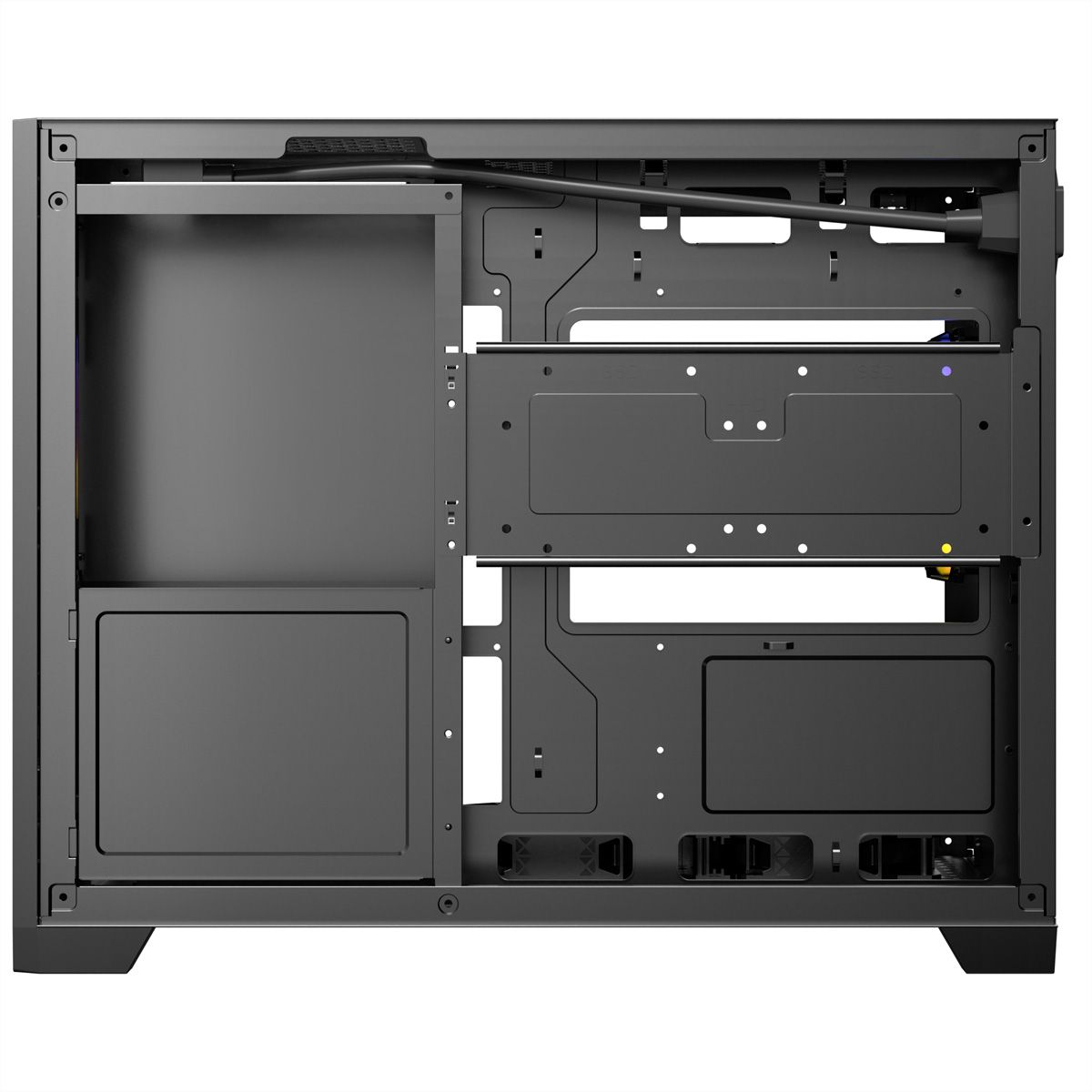 ANTEC FLUX M ATX/Micro-ATX/ITX Boîtier PC Midi Tower, noir