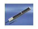 Bâtis de prises SCHROFF, IEC C13 avec câble de raccordement ouvert, 12x IEC C13, 19"