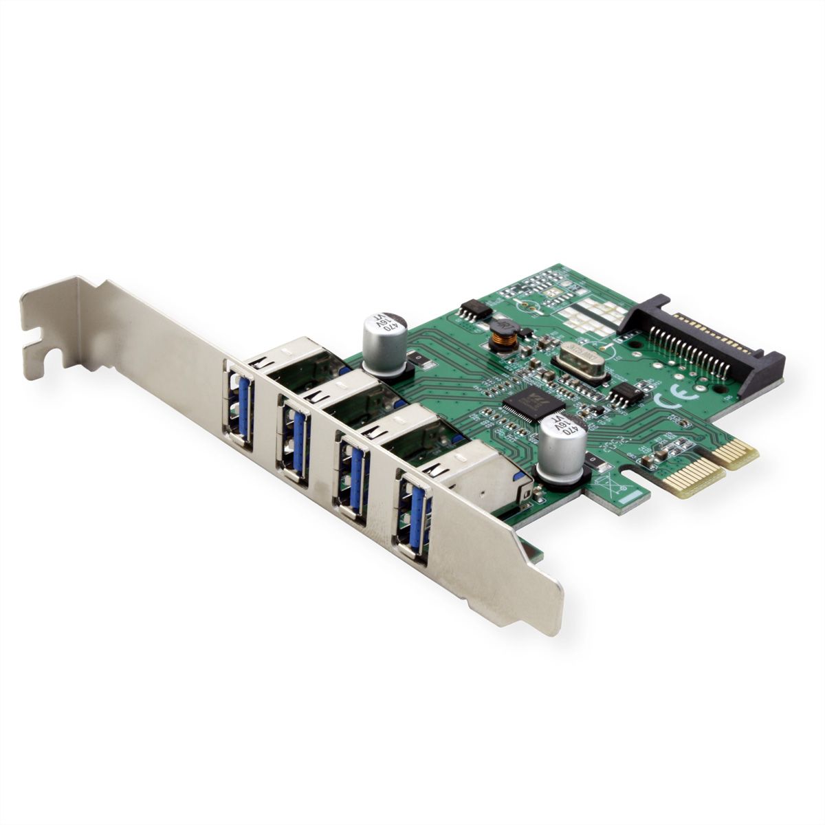 VALUE Carte PCI-Express, 4 ports USB 3.2 Gen 1