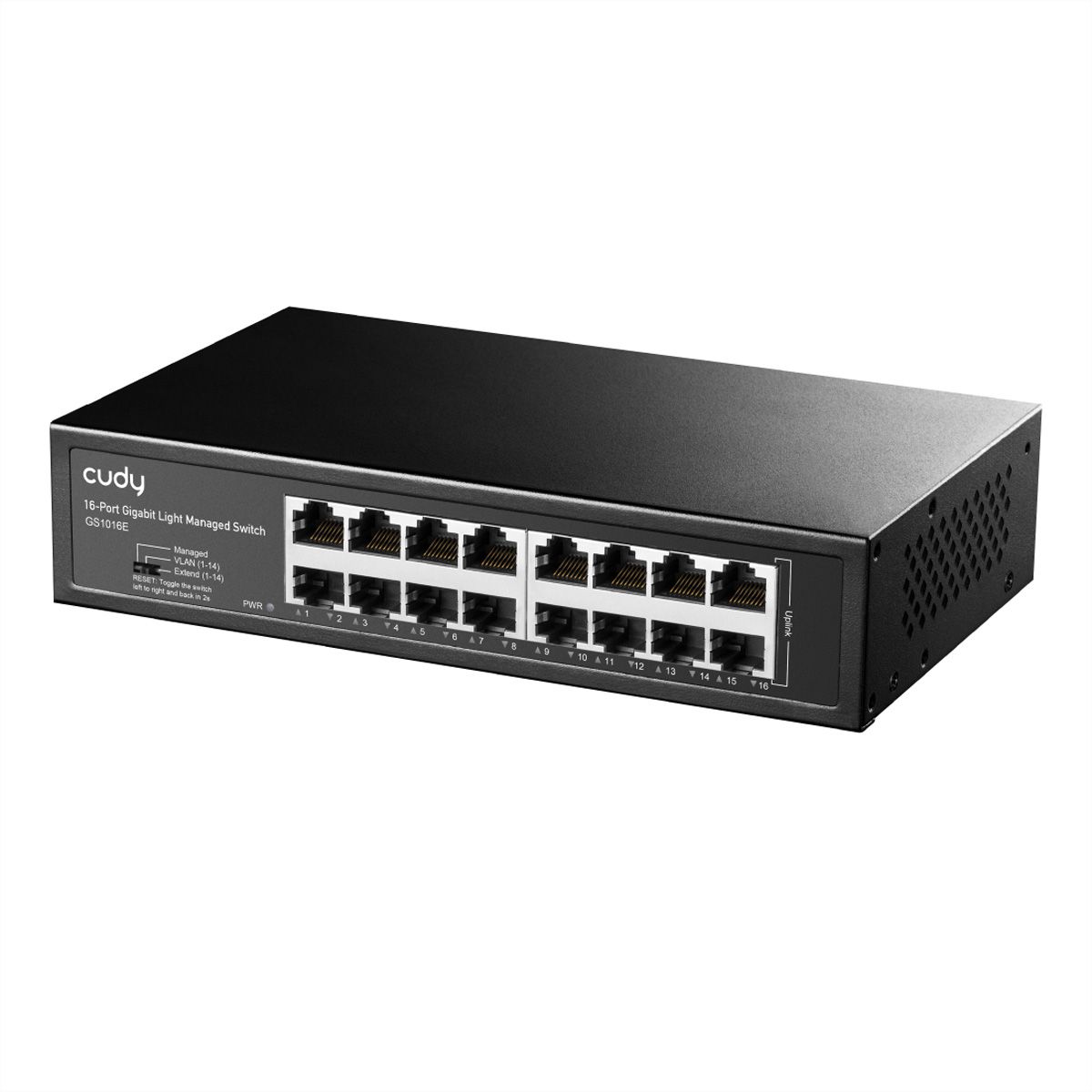 CUDY GS1016E Switch Gigabit Easy-Managed 16 ports