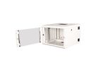 ROLINE 19" Boîtier mural Pro 7U, 600x600 LxP pivotant en 2 parties gris