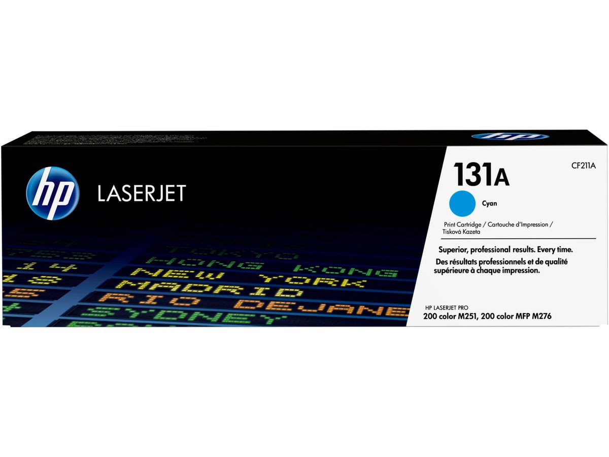 HP 131A toner LaserJet cyan authentique