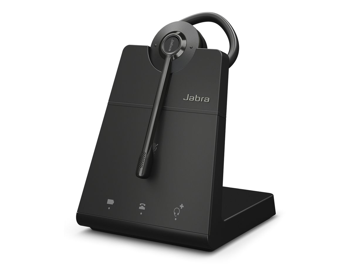 Jabra Engage 45 SE Casque Sans fil Crochets auriculaires, Arceau Bureau/Centre d'appels Noir