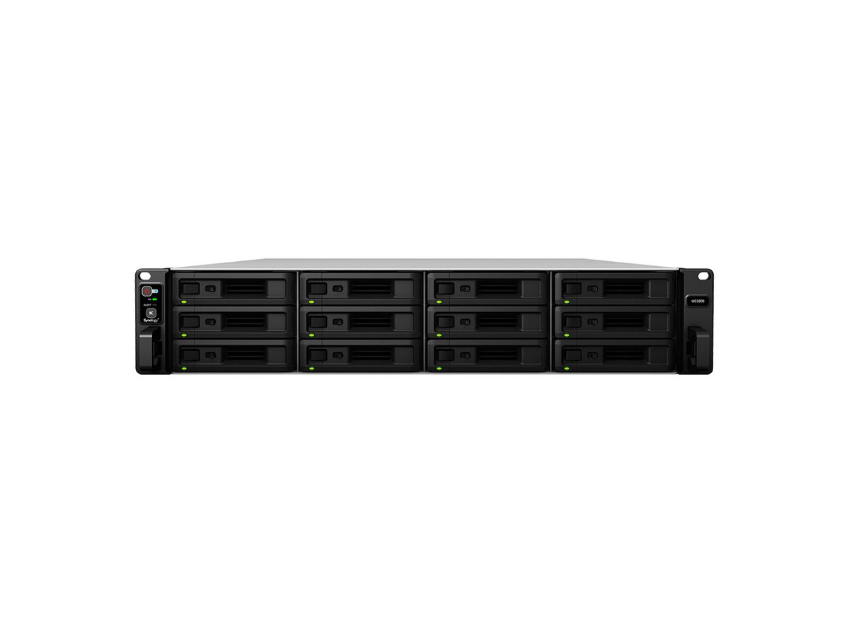 Synology Unified Controller UC3200 SAN Rack (2 U) Ethernet/LAN Noir, Gris D-1521