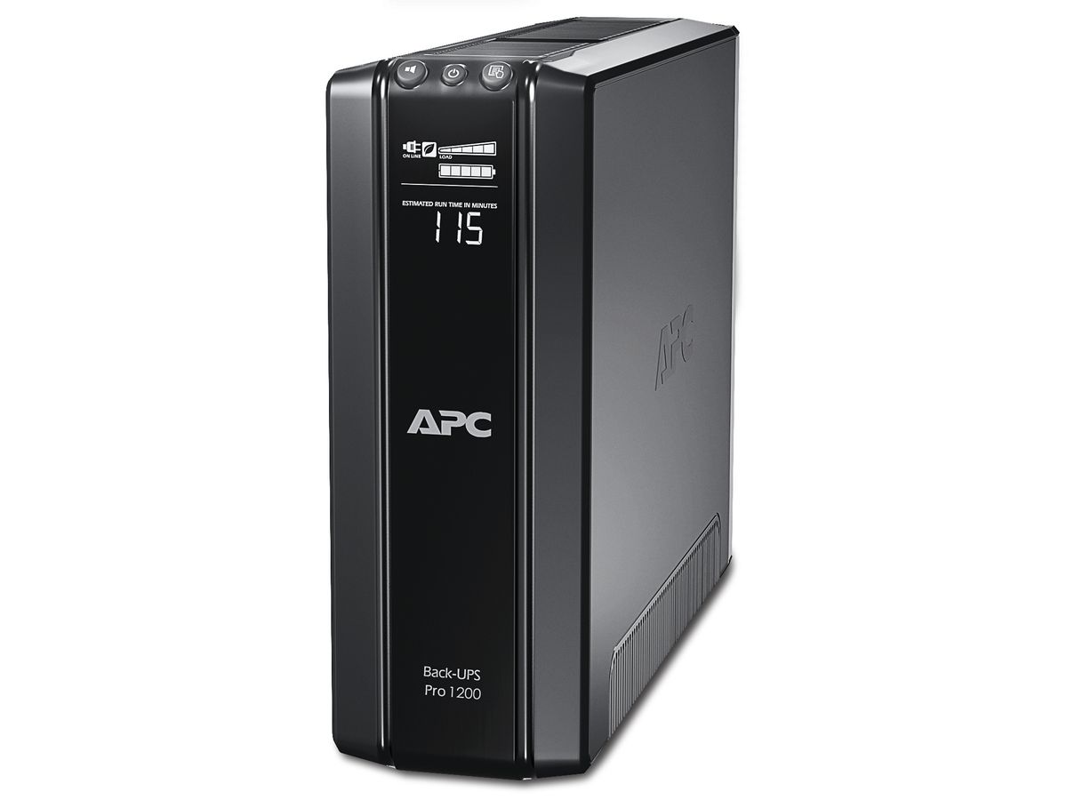APC Back-UPS Pro Interactivité de ligne 1200VA 10sortie(s) CA Noir alimentation d'énergie non interruptible