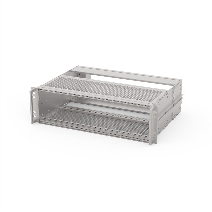 SCHROFF EuropacPRO 19" Subrack Kit pour chemin de fer, blindé, SNCF, CompactPCI, 3 U, 84 HP, 320 mm