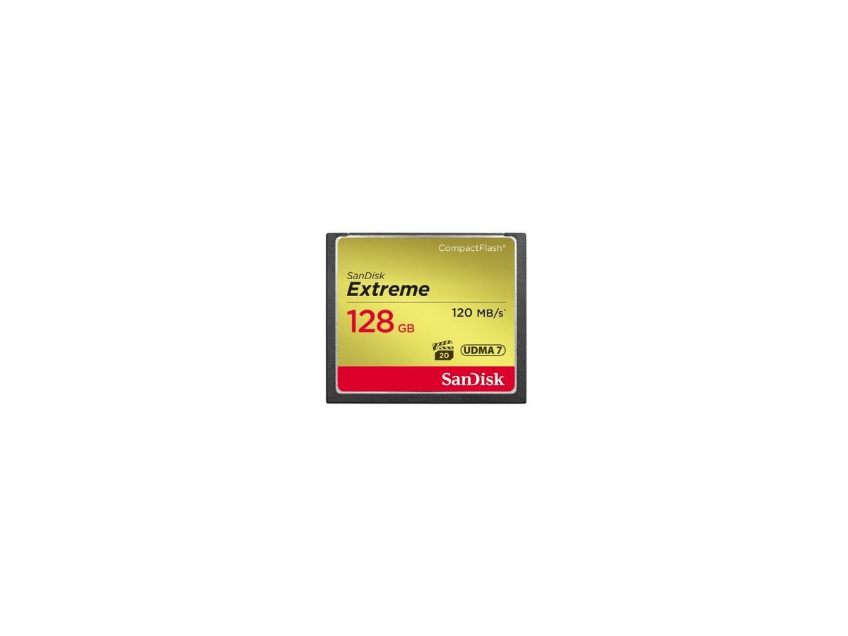 SanDisk CF Extreme 128GB 128 Go CompactFlash