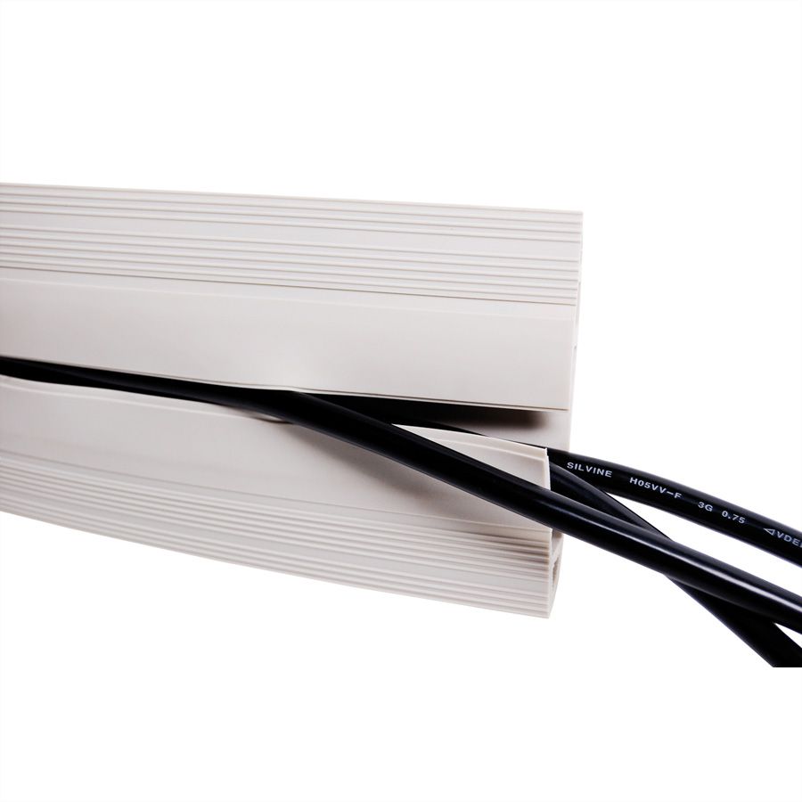DATAFLEX Pont pour câbles, gris, 3 m