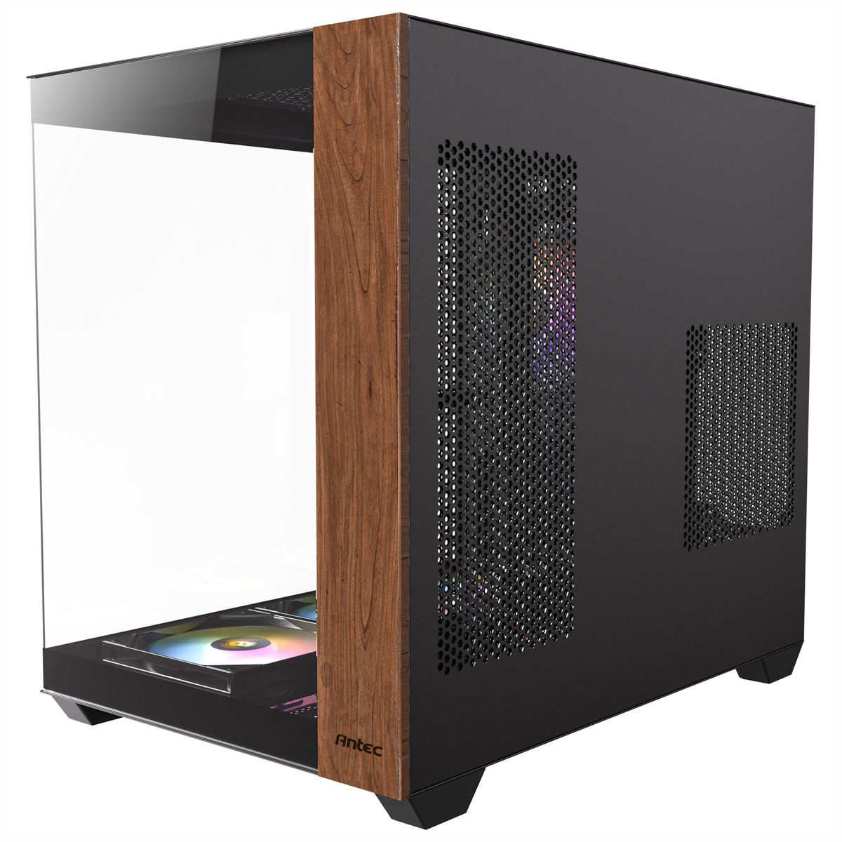 ANTEC CX800 ARGB_B Wood Boîtier PC Midi Tower Black ATX