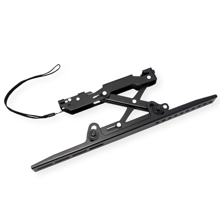 VALUE Support mural TV, distance murale de 47 mm, inclinable, <203,2cm/80", <75kg