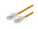 Cordon DÄTWYLER Cat.6A (Classe EA) S/FTP, CU 7702 flex LSOH, AMP v2, orange, 7,5 m