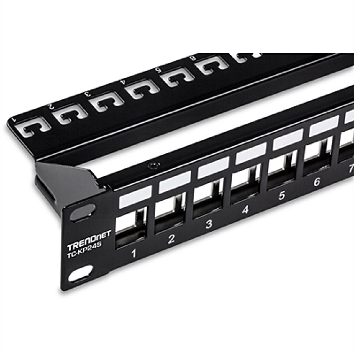 TRENDnet TC-KP24S Panneau de brassage vide à 24 ports pour Keystones 1U