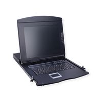 VALUE Console KVM 19", 43 cm (17") TFT (16:9), VGA, USB, FR-Layout