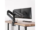 ROLINE Support double LCD à gaz, 5 axes de rotation, , max. 15 kg, jusqu'à 35 pouces