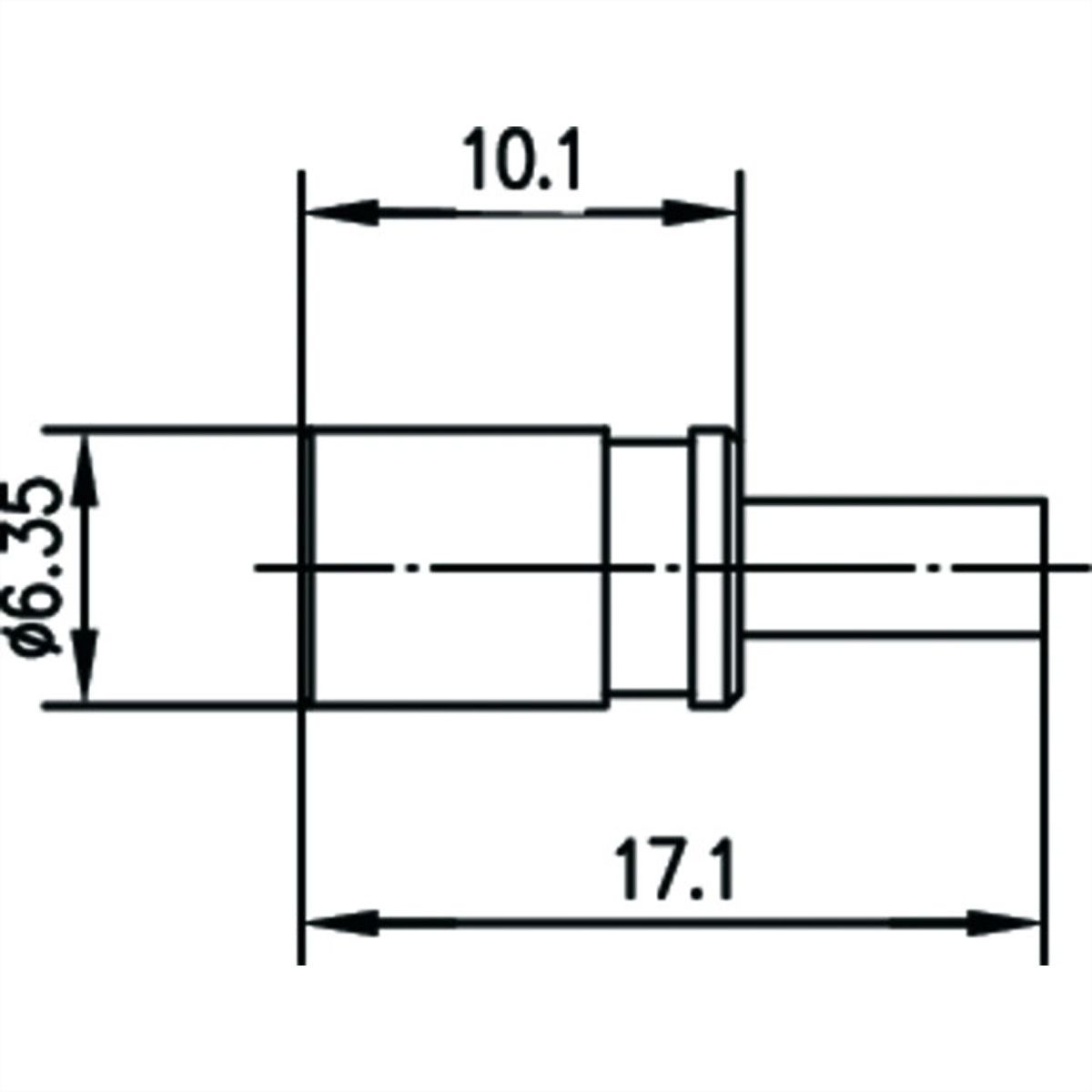 TELEGÄRTNER Prise femelle SMB G7 (RG-316/U) sertir/sertir