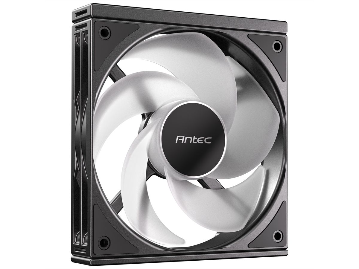 ANTEC C120 ARGB Ventilateur de boîtier PC inversé 120 mm, lot de 3, noir
