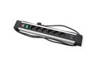 BACHMANN CONNECTUS 6xUTE , 1xinterrupteur 1xUSB A/C 22W 2,0m CEE7/7 gris