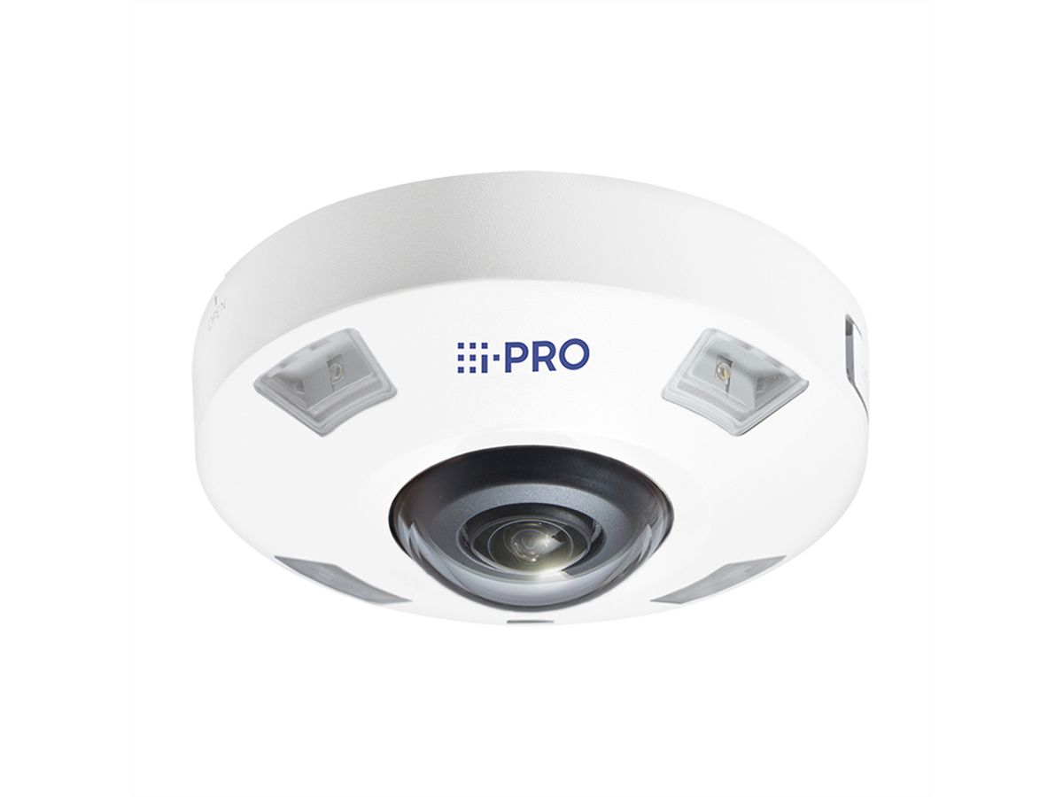 i-PRO WV-S4576LMAV 4K AI OUTDOOR VANDAL Caméra réseau Fisheye 360°