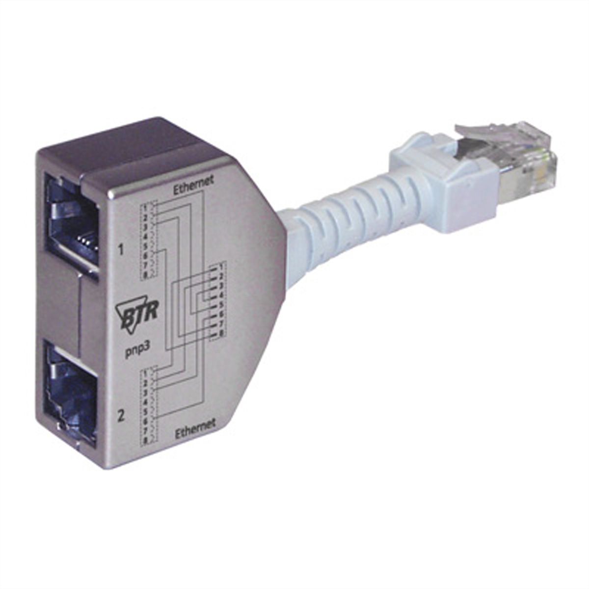 METZ CONNECT Adaptateurs "Cable Sharing" pnp3, ethernet/ethernet, x2