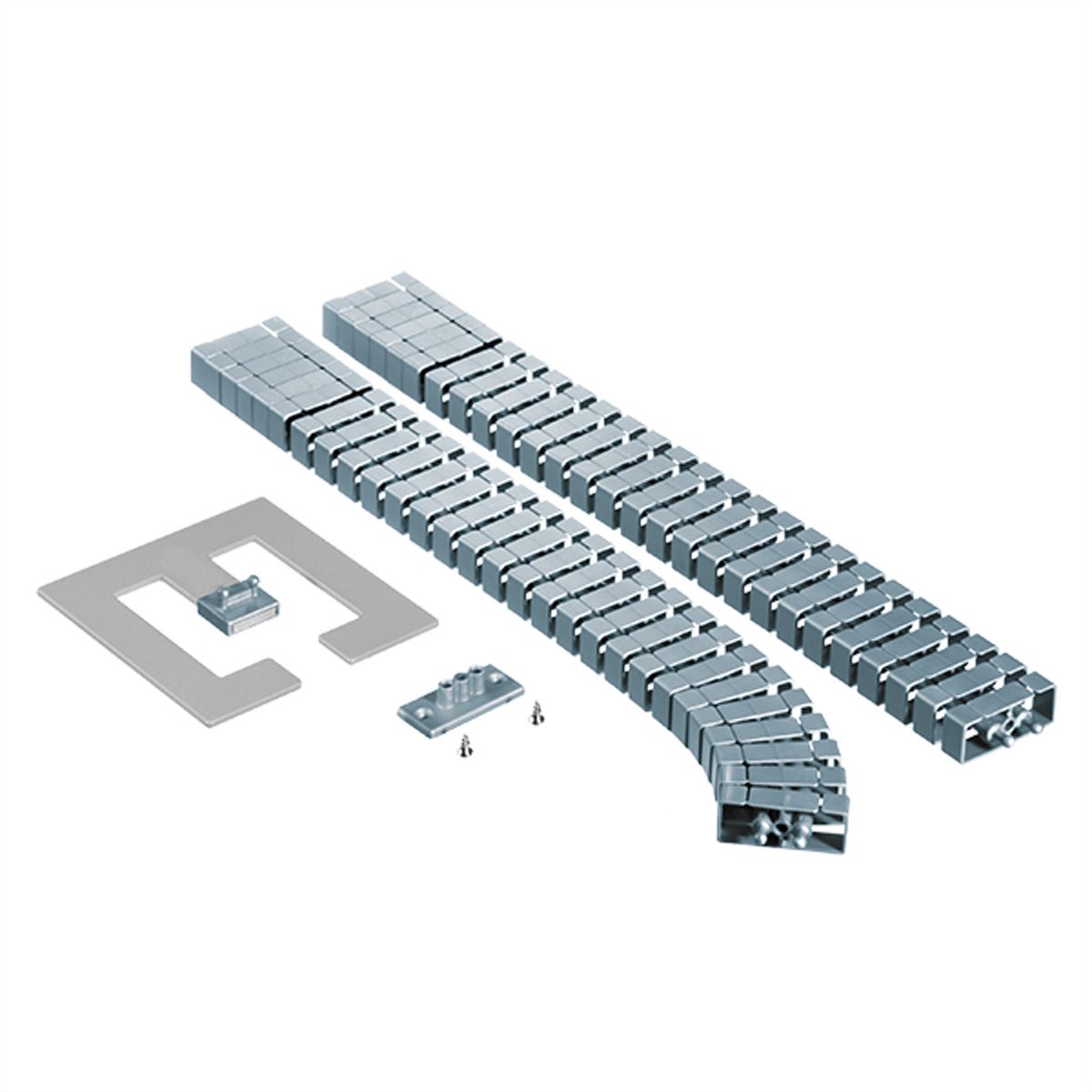 BACHMANN Kabelschlange Flex II Set, Argent